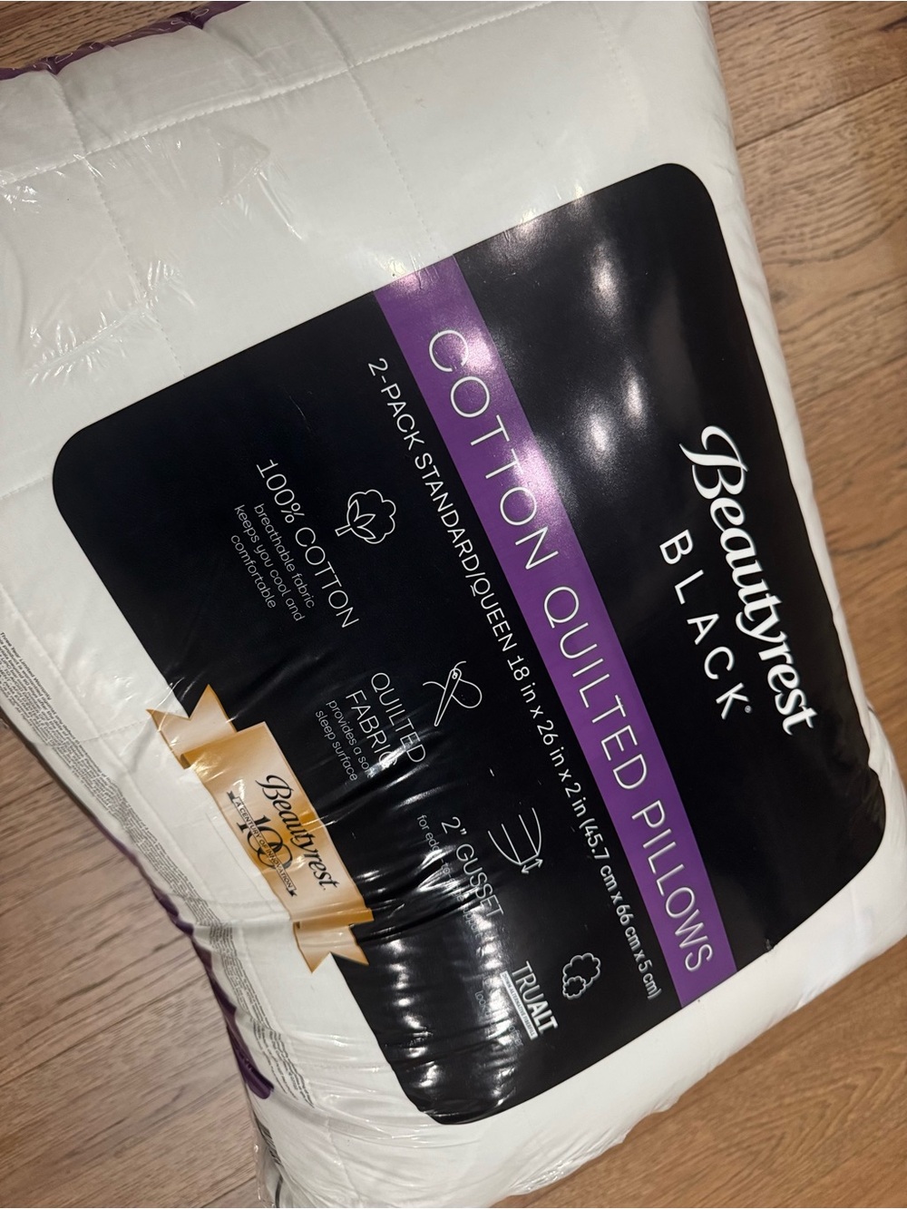 🎉LAST CHANCE🎉BEAUTYREST BLACK
2pk Luxurious Down Alternative Pillows - Picture 6 of 9